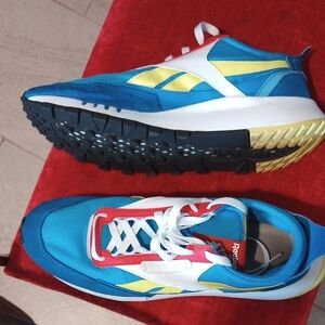 Reebok Blue and Red Sneakers